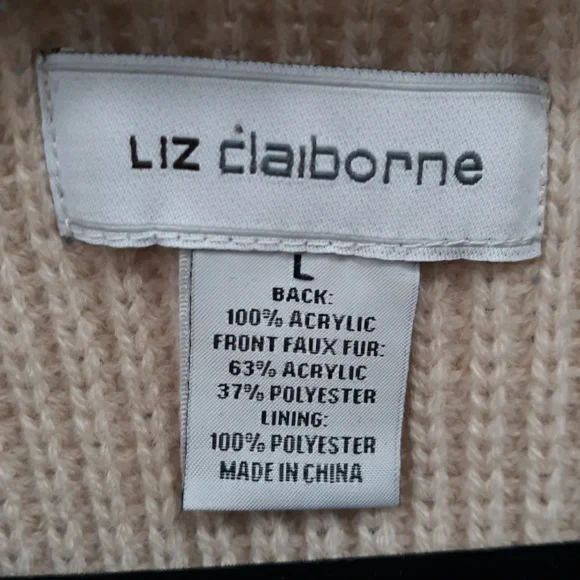 EUC Liz Claiborne vest size L - Picture 5 of 7